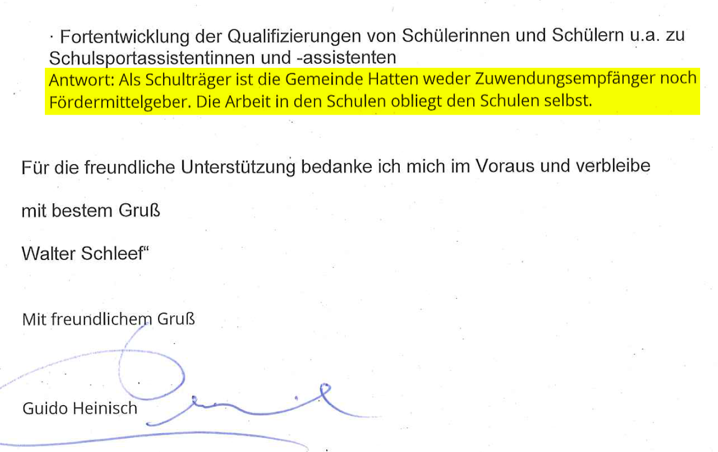 Denn er weiß nicht, was er tut...