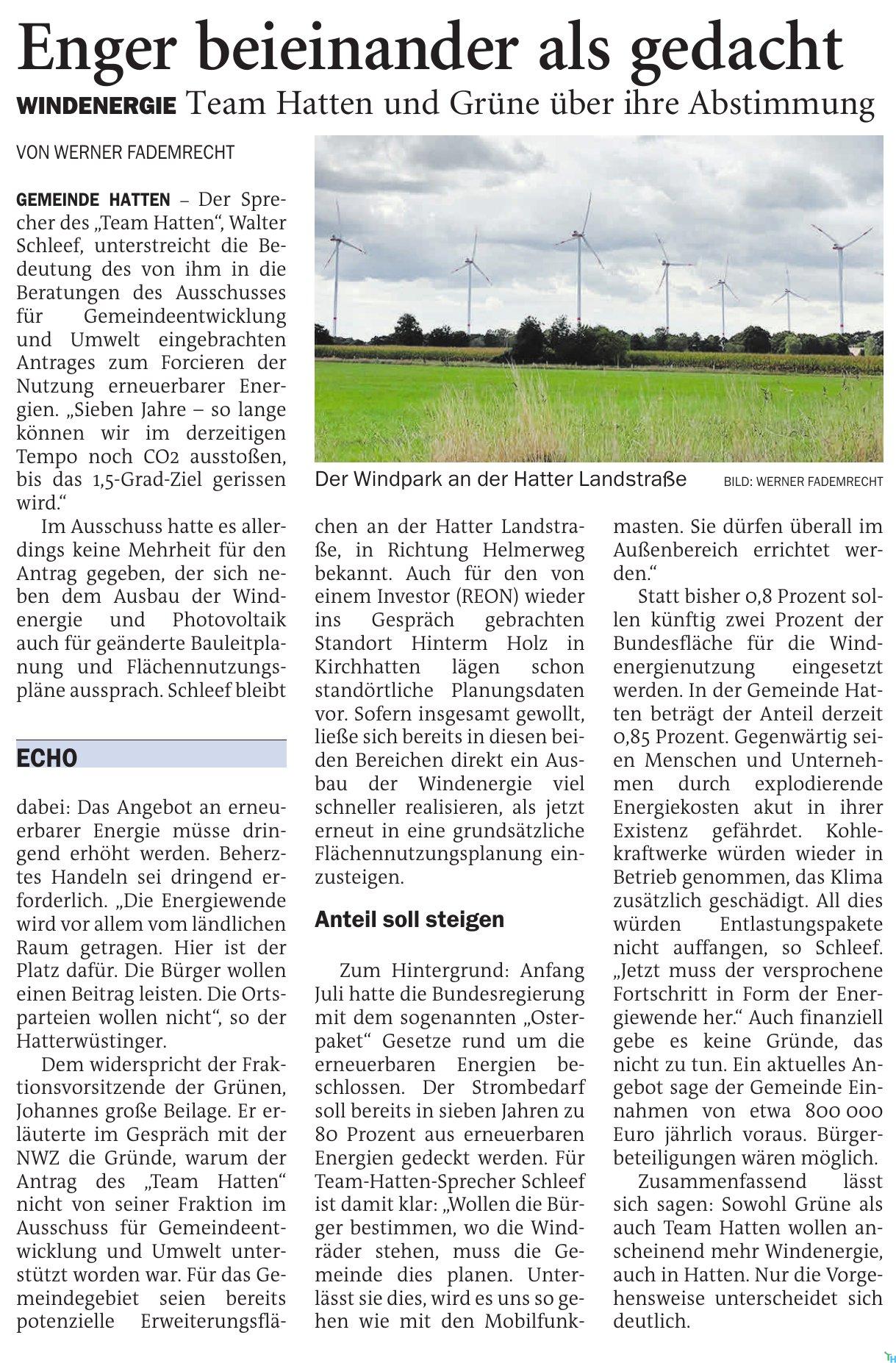 Enger beieinander als gedacht